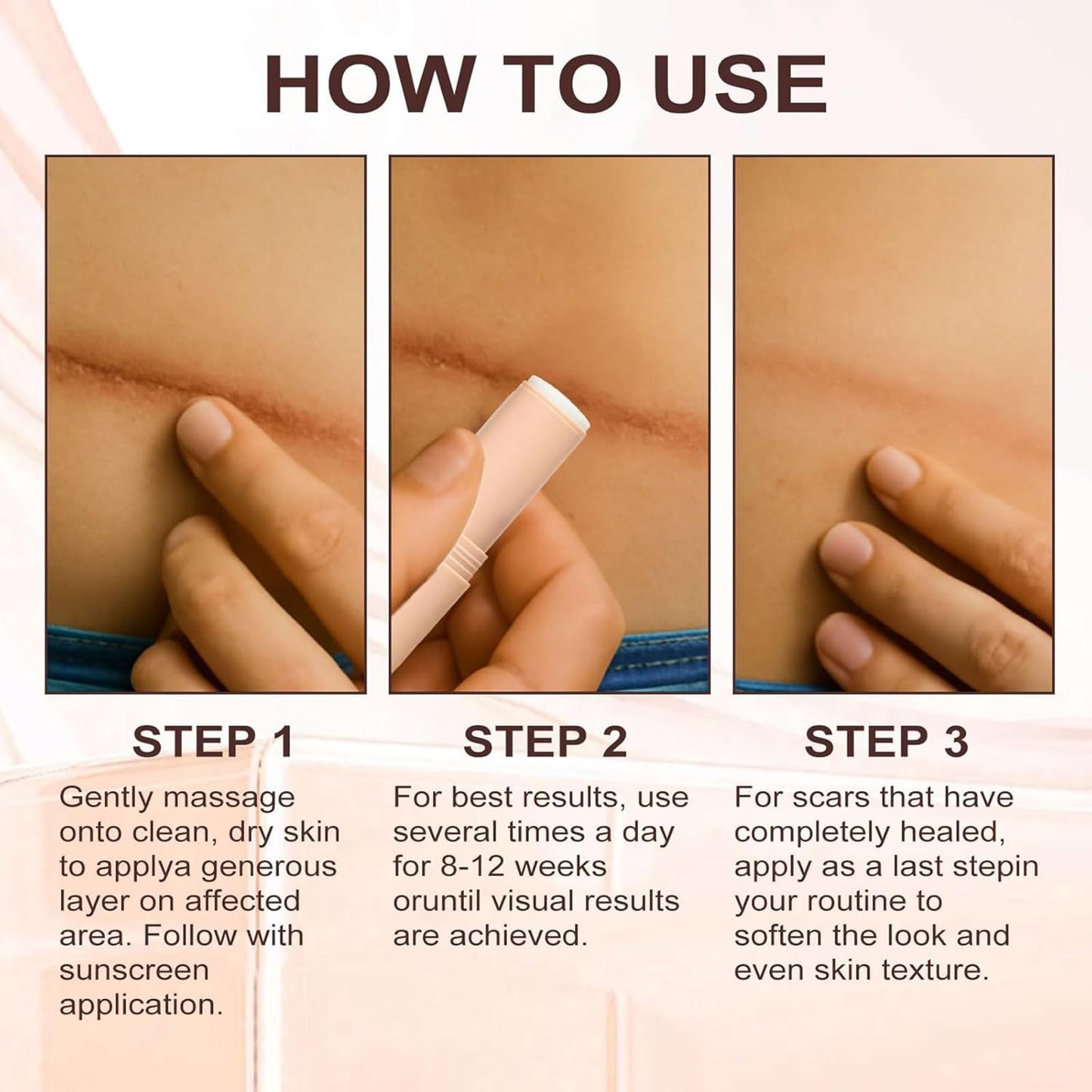 Scar Free Solution Silicone Scar Stick